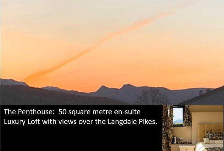 The Penthouse Bowness Luxury Loft Jacuzzi Bath & Complimentary Lakeview Spa Membership Eksteriør bilde